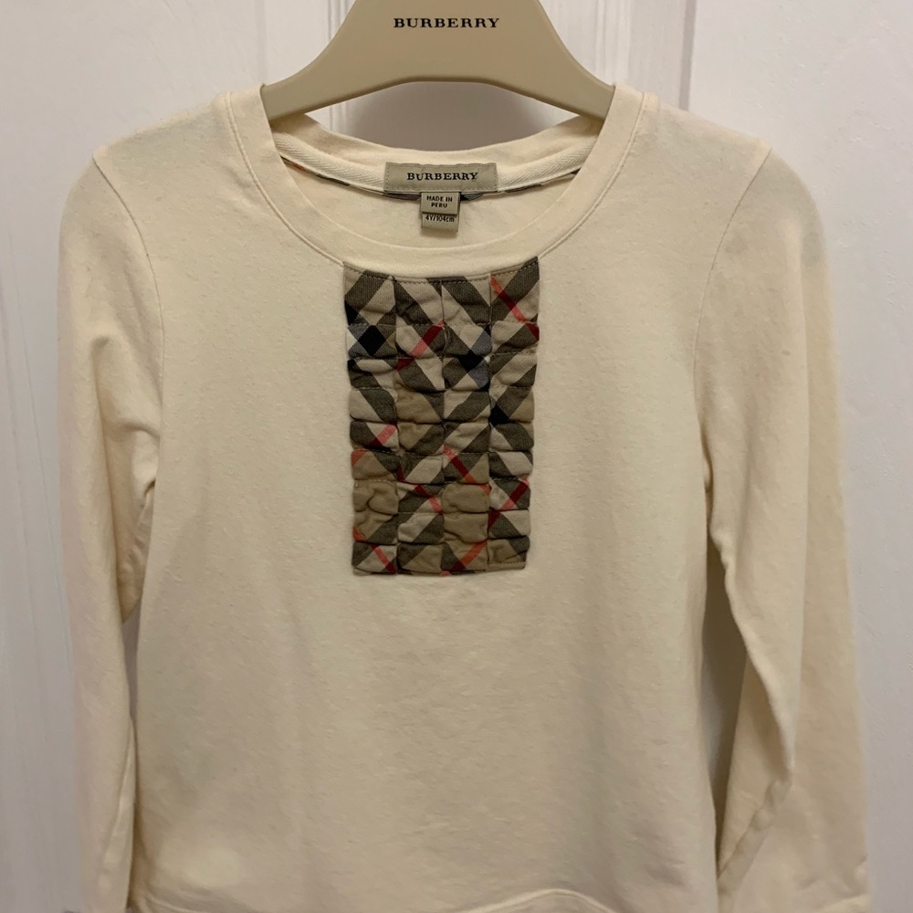 Burberry long sleeve - Size 4Y